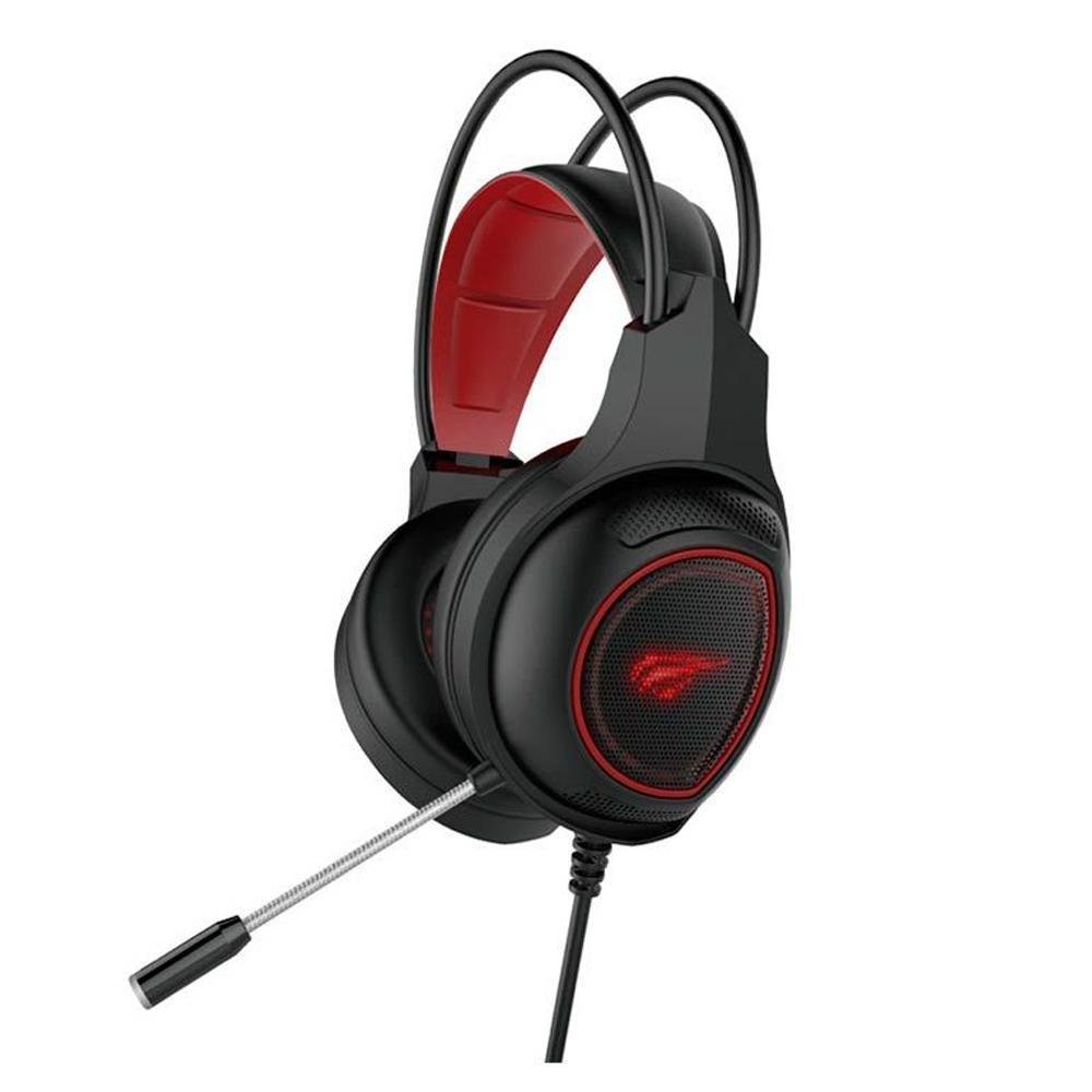 Headset Gamer Havit H2239D, Driver 40Mm, Com Iluminação, USB E P2, Preto - HV-H2239D Headset Gamer Havit H2239D, Driver 40Mm, Com Iluminação, USB E P2, Preto - HV-H2239D
