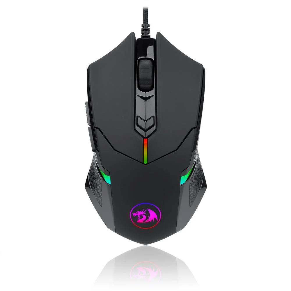 Mouse Gamer Redragon Centrophorus 2, Chroma Mark II RGB, 7200DPI, 6 Botões, Preto - M601-RGB Mouse Gamer Redragon Centrophorus 2, Chroma Mark II RGB, 7200DPI, 6 Botões, Preto - M601-RGB