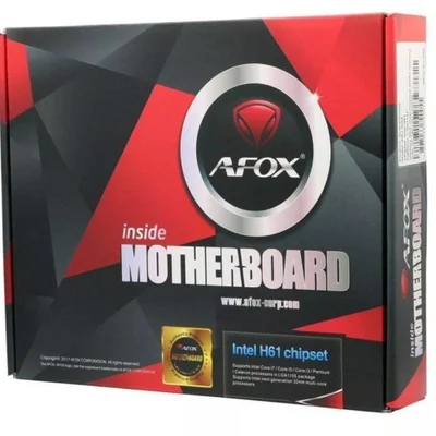 Placa-Mãe Afox, Intel H61 LGA 1155 2ª e 3ª Geração, mATX, DDR3 Até 16GB, VGA e HDMI - IH61-MA5