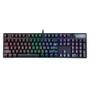 Teclado Mecânico Gamer Bright Tank, LED, Switch Blue, US - GTC560