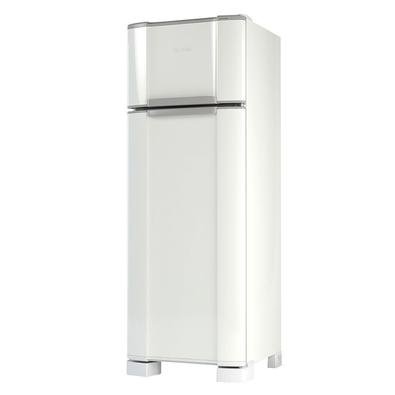 Geladeira Esmaltec 2 Portas Cycle Defrost RCD38 306L Branca 110V De design clássico, o Refrigerador Esmaltec 306 Litros é o aparelho que sua cozinha p
