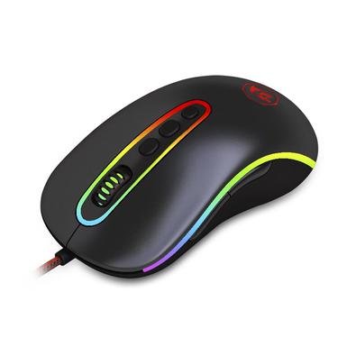 O Mouse Gamer Redragon Phoenix Chroma, 9 Botões, 10000 DPI, RGB, Preto - M702-2 traz o novo sensor com 10000DPI além de uma maior gama de configuraçõe