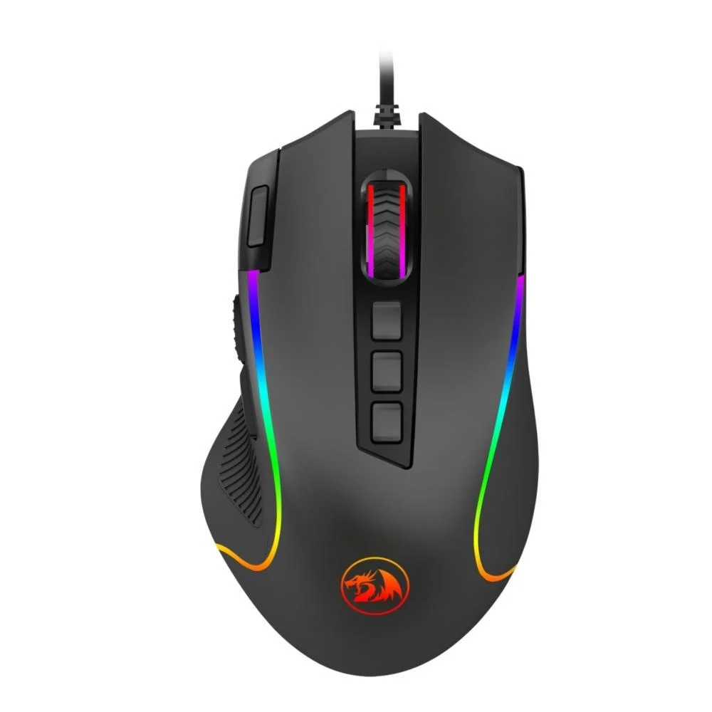 Mouse Gamer Redragon Predator, 9 Botões, RGB, 8000DPI - M612 Mouse Gamer Redragon Predator, 9 Botões, RGB, 8000DPI - M612