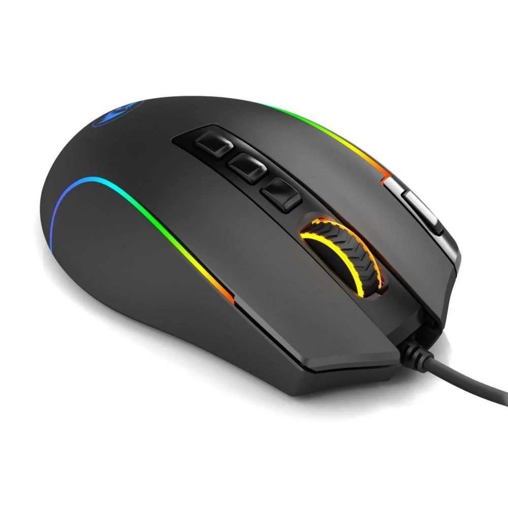Mouse Gamer Redragon Predator, 9 Botões, RGB, 8000DPI - M612 Mouse Gamer Redragon Predator, 9 Botões, RGB, 8000DPI - M612