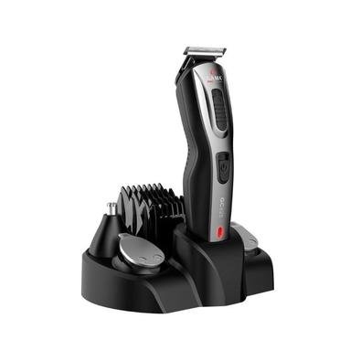 Máquina De Cortar Cabelo Gama Italy GC625, 10 em 1 - Bivolt Máquina de corte 10 em 1. Lâmina em aço inoxidável com 5 cabeças intercambiáveis: máquina