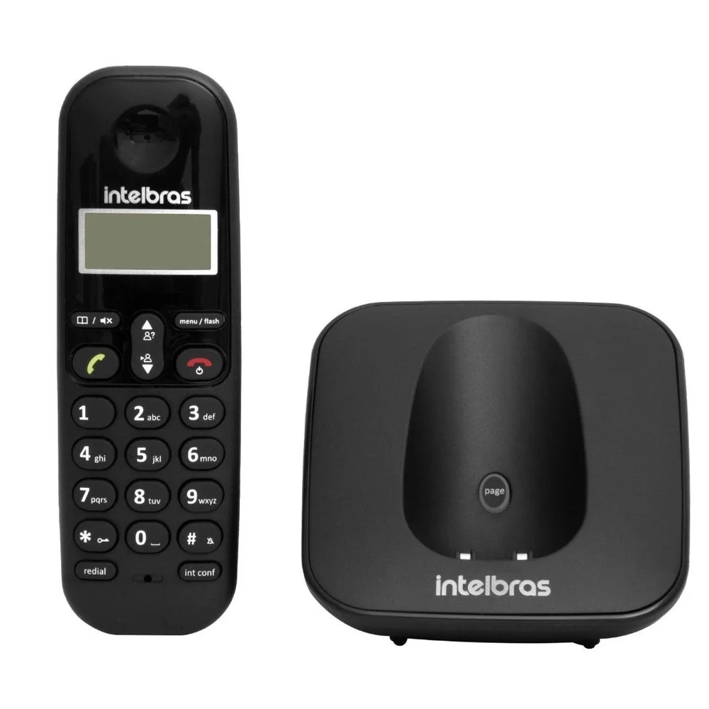 Imagem 4 de 5 do produto Telefone Sem Fio, Com Identificador De Chamadas, Preto - TS3110