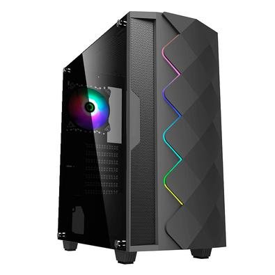 Especificações:- Modelo: Diamond 3601 - Cor: Preta - Marca: Gamemax Configuração dos ventiladores: - Controladora dos Fans com botão para trocar a cor