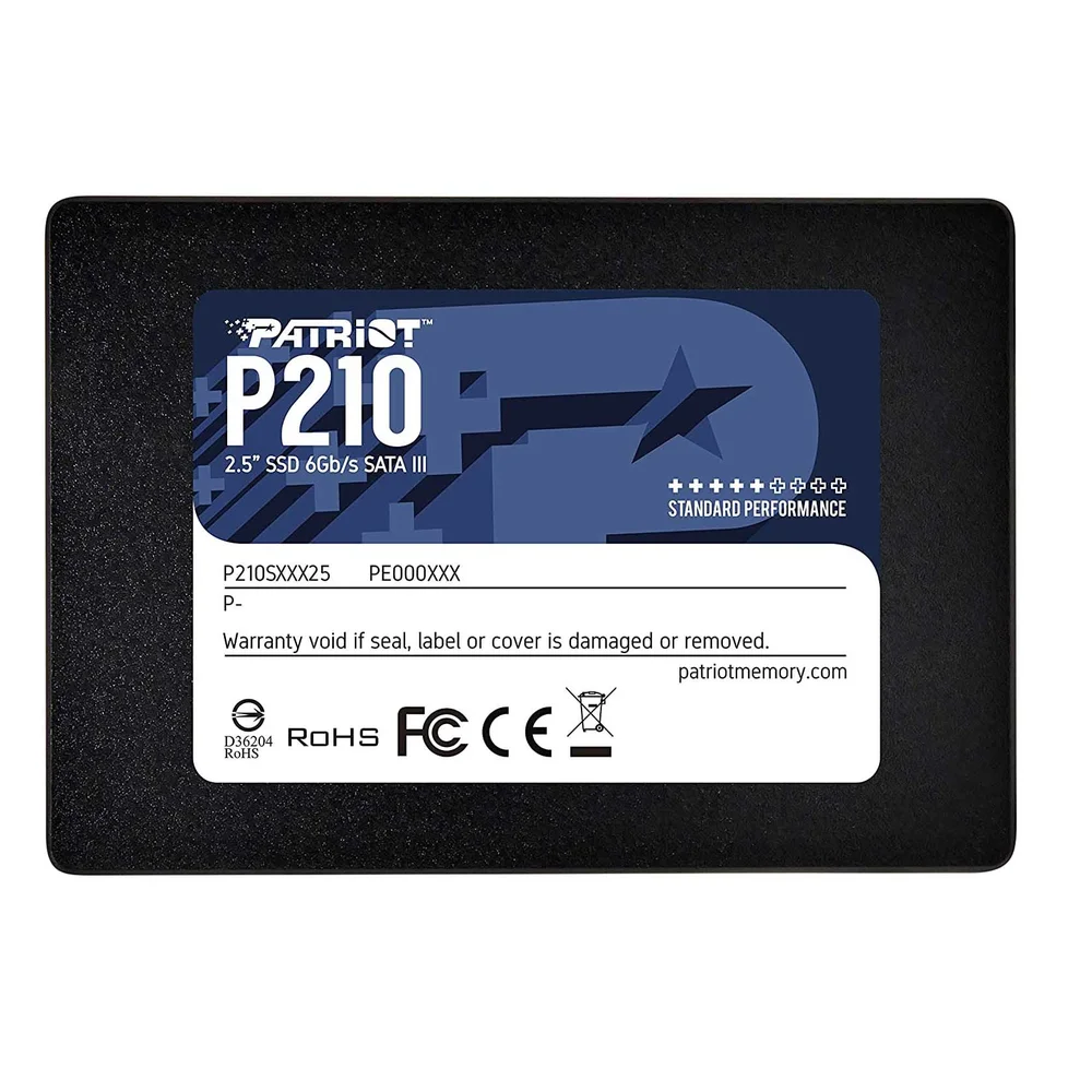 Imagem 4 de 5 do produto SSD  256gb 2.5 Sata 3 500mb/s Leit - 400mb/s Grav P210 P210s256g25 Patriot