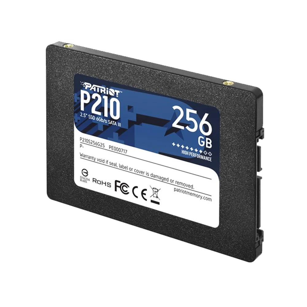 Imagem 5 de 5 do produto SSD  256gb 2.5 Sata 3 500mb/s Leit - 400mb/s Grav P210 P210s256g25 Patriot