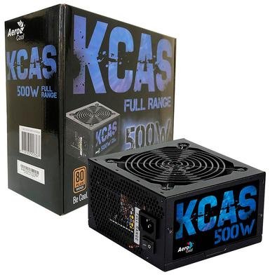 Fonte Gamer Aerocool KCAS, 500W, 80 Plus, Bronze Full Range PFC Ativo...