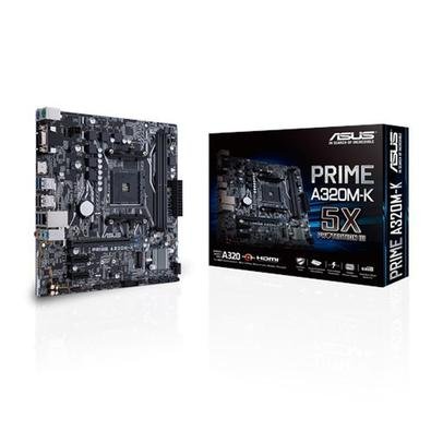 Placa-Mãe Asus Prime A320M-K, AMD AM4, mATX , DDR4..