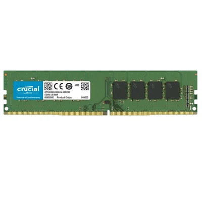 Memória Crucial UDIMM, 8GB, 2666MHz, DDR4 - CT8G4DFRA266
