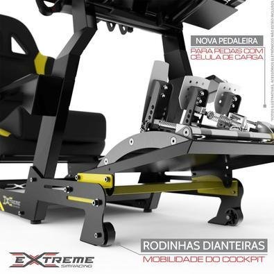 Cockpit Simulador Suporte Volante G27 T500rs - Extremeracing - R