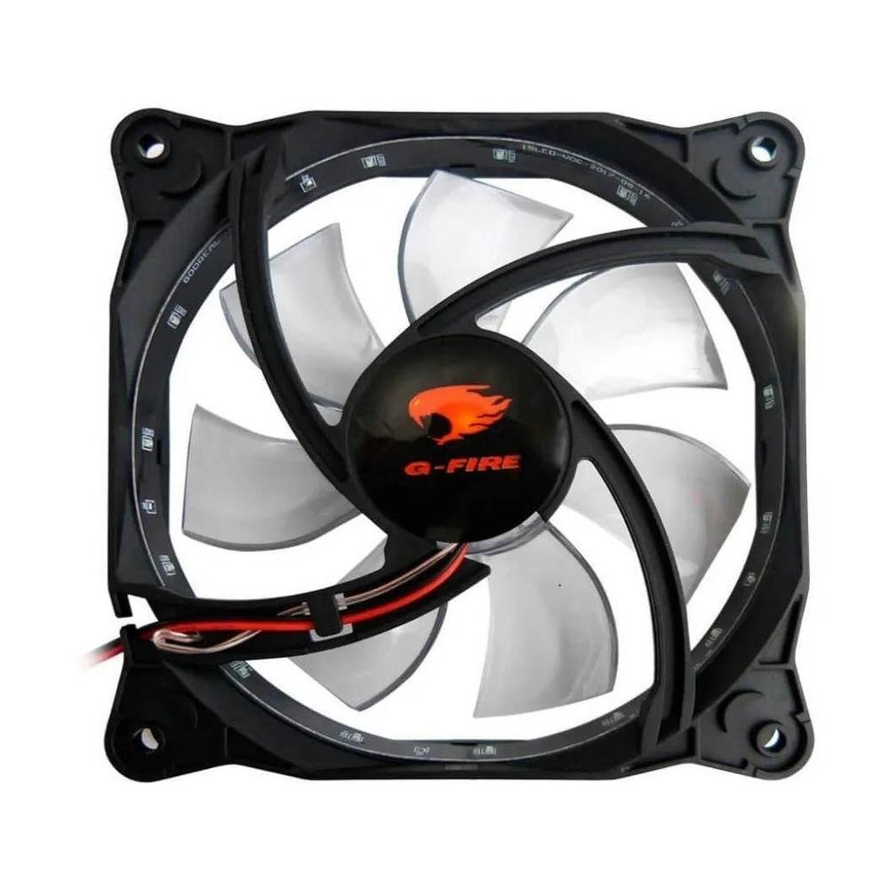 Cooler FAN G-Fire, 120mm, Vermelho - EW1512E 5