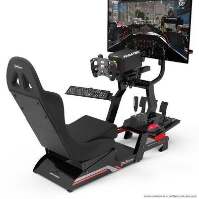 Cockpit Simulador Suporte Para Volante Ve3 KaBuM