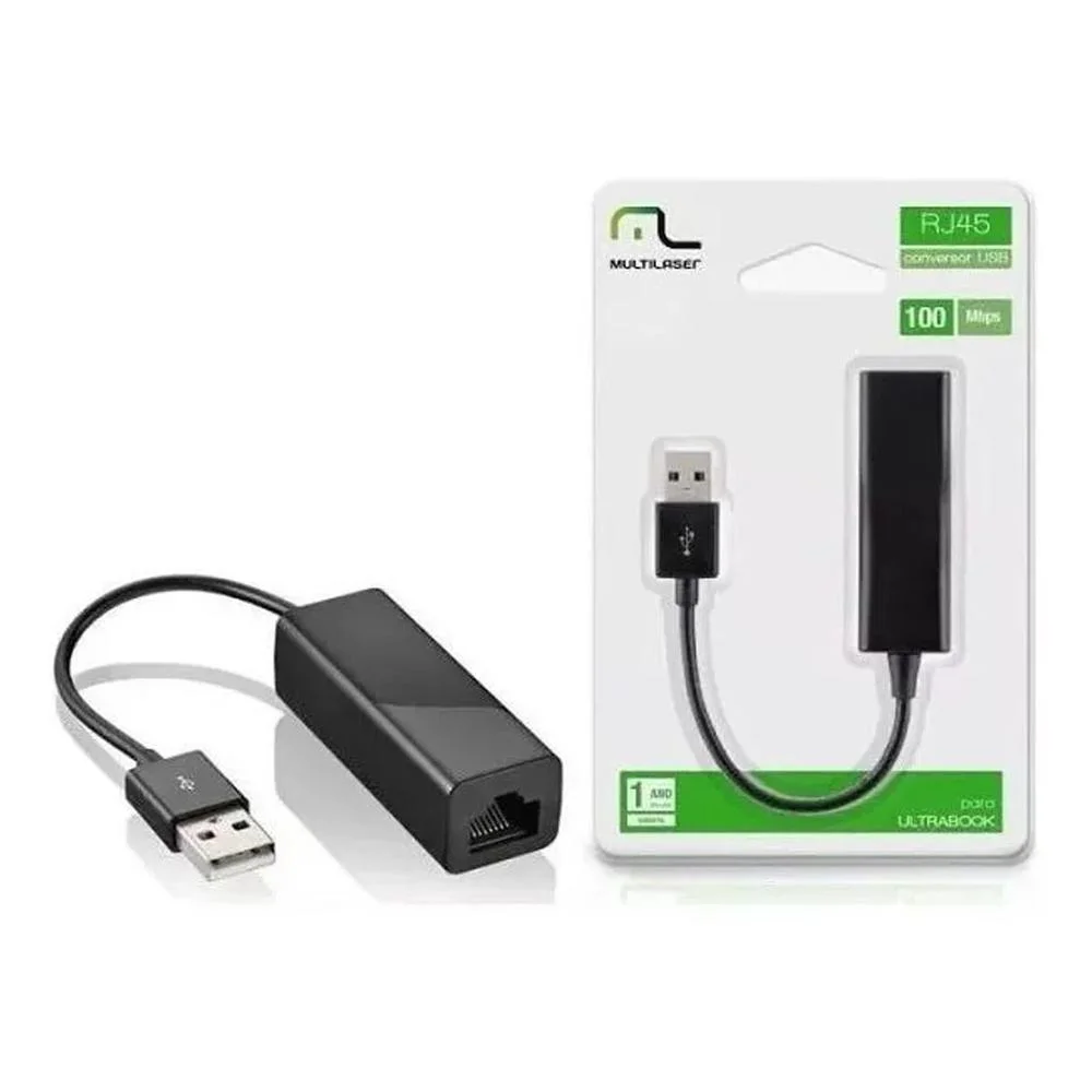 Imagem 2 de 2 do produto Cabo Conversor Multi WI272 USB x RJ45 Fêmea 100 Mbps