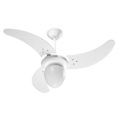 Ventilador de Teto Tron Búzios Max, 3 Pás, Branco, 130W, 127V..