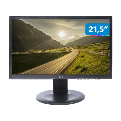 Monitor LG LED 21.5" Full HD, IPS, HDMI, Ajuste De Inclinação - 22BN550Y