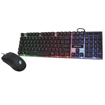 Kit Teclado e Mouse Gamer Horus Oex - TM305