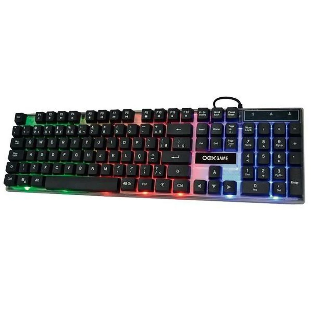 Imagem 4 de 5 do produto Kit Teclado e Mouse Gamer Horus Oex - TM305