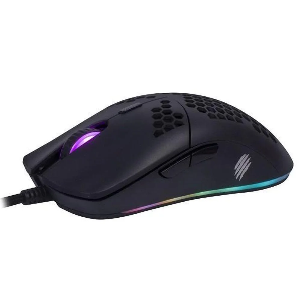 Imagem 2 de 4 do produto Mouse Gamer Ultra Leve, Dyon-x  Ms322s, RGB, 7 Botoes - 6200 Dpi