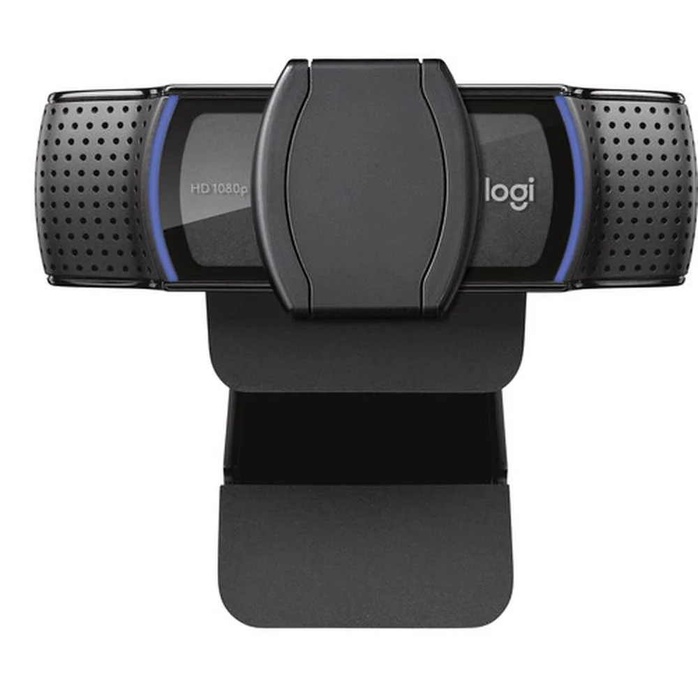 Imagem 3 de 5 do produto Webcam Logitech Full HD 1080p, 30FPS, Microfone Estéreo, Com fio, Proteção De Privacidade, Widescreen - 960-001257