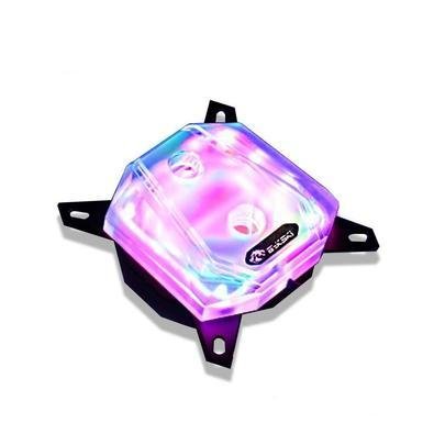 Bloco de resfriamento de água Bykski CPU, RGB (LGA 115x.20xx) - CPU-XPR-B-I-V2