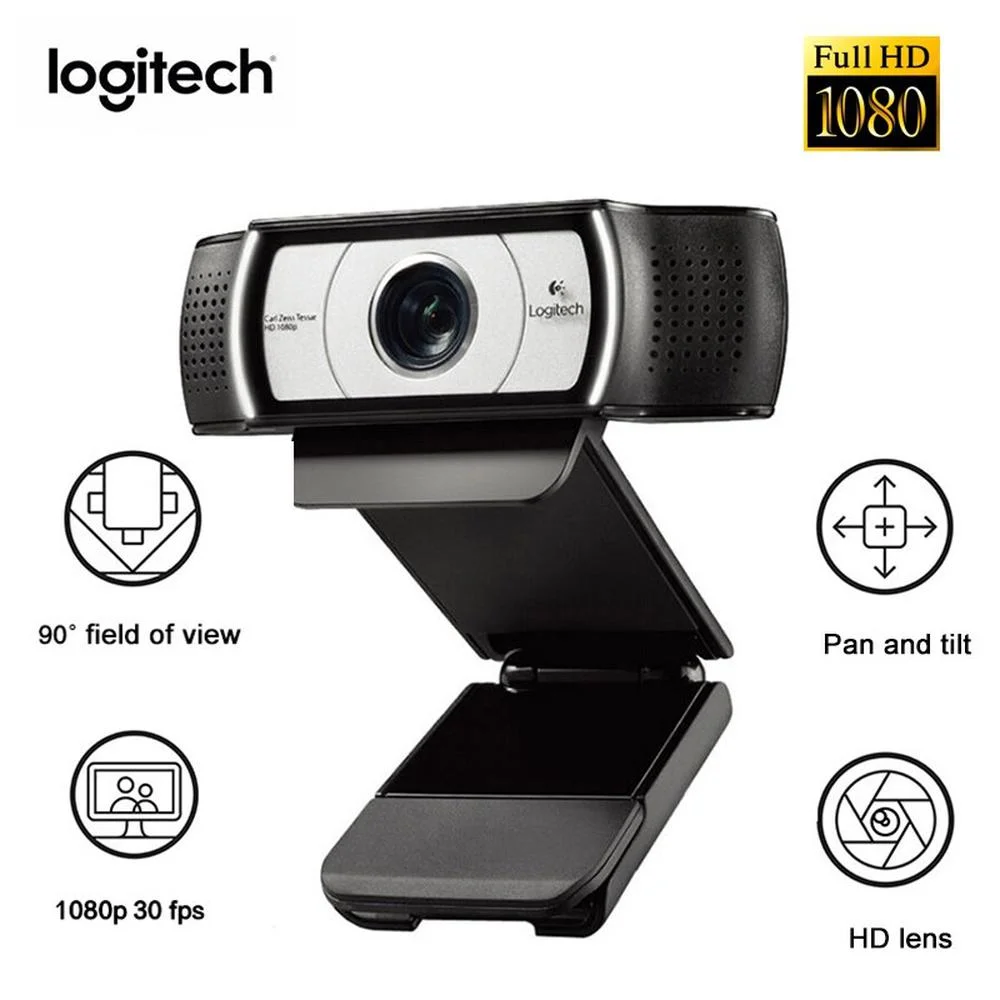 Imagem 5 de 5 do produto Webcam C930E Logitech HD 1080P Com Microfone
