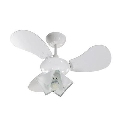 Ventilador De Teto Tron Greco, Com Pás, Para 1 Lâmpada 130W, Branco, 127V. Que tal se refrescar? O ventilador greco é produzido em policarbonato, mate