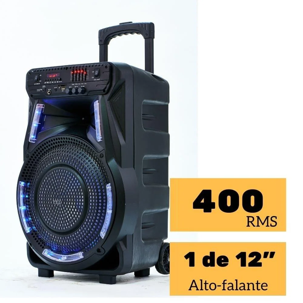 Imagem 2 de 2 do produto Caixa de Som Amplificada Sumay Style 12 800BT, 400W RMS, Bivolt