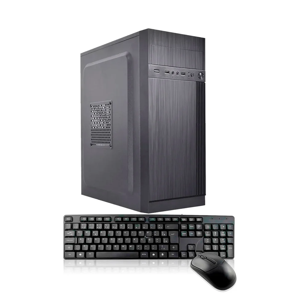 Pc Intel Core i3 4°Gen, 8GB RAM, HD 500GB, Windows 10, Wi-fi