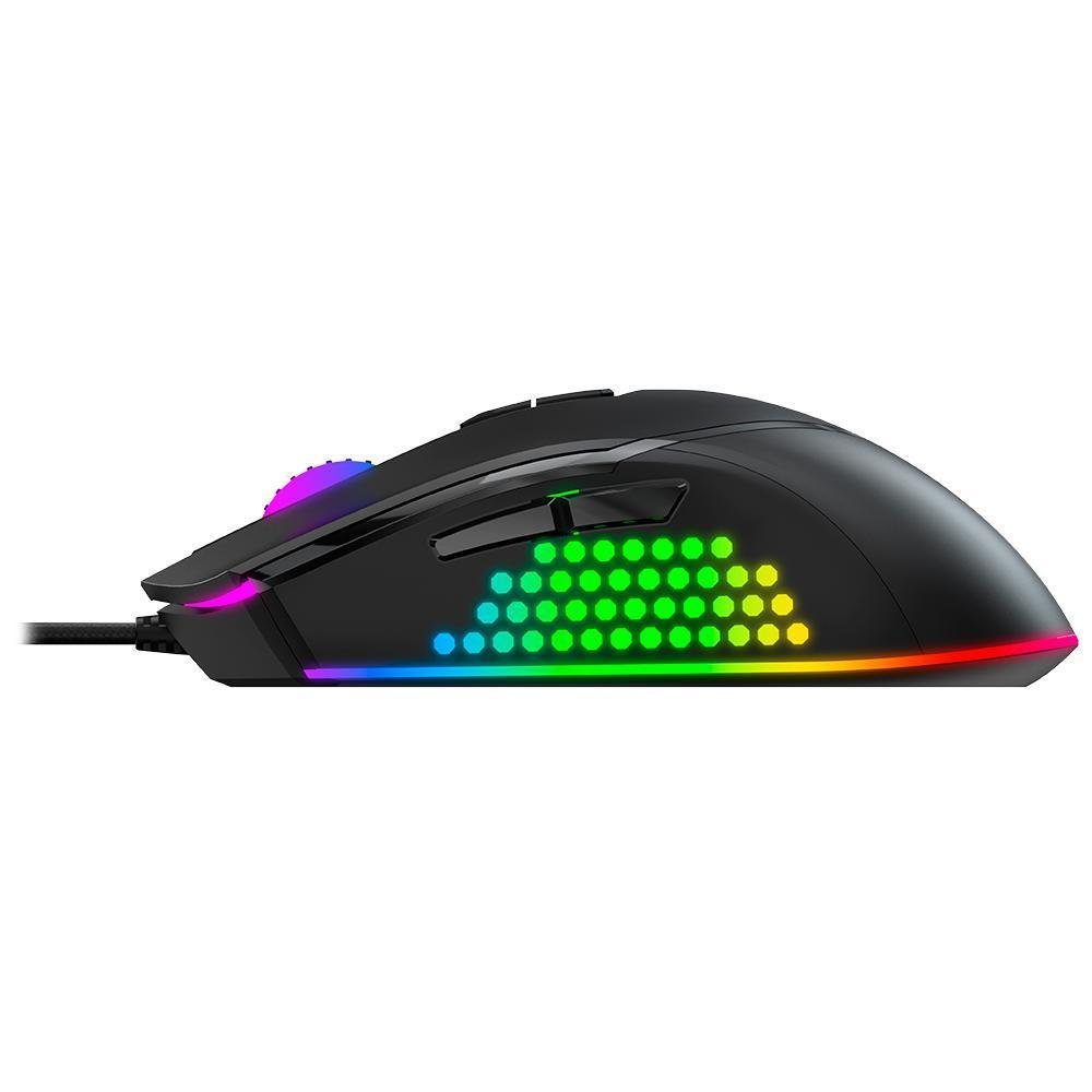 Imagem 4 de 4 do produto Mouse Gamer Evolut Balder, RGB, Sensor Pixart 3325, 7000DPI - EG-107