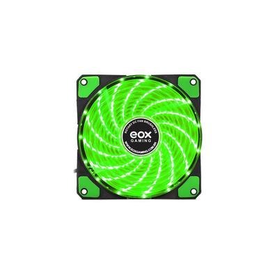 Ventilador com 9 lâminas promove maximização do fluxo de ar. Possui iluminação com 15 LEDS proporcionando design moderno ao seu computador. Silencioso
