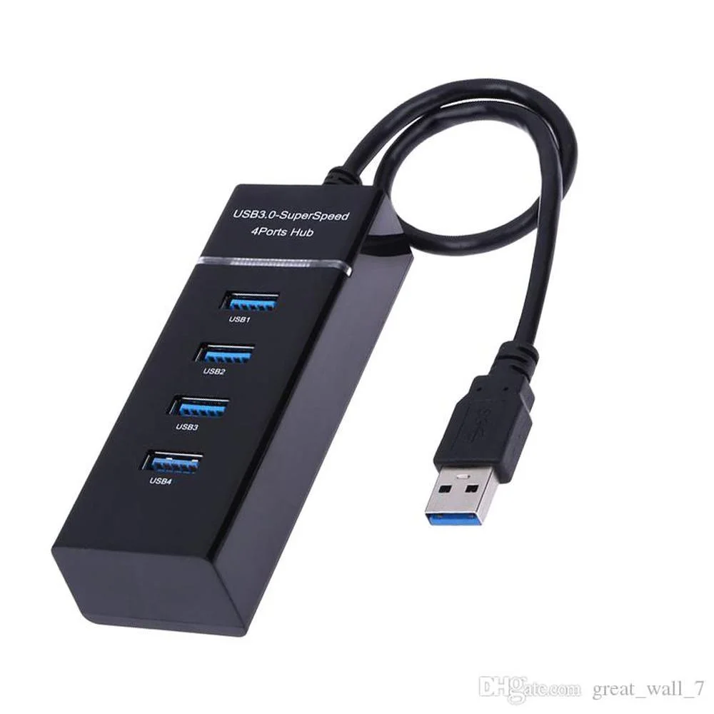 Imagem 2 de 3 do produto HUB F3 Multi-Portas USB 3.0, 4 Portas USB, Preto