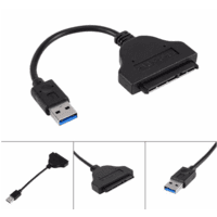 USB 3.0 Sata Cable permite que você conecte um disco rígido 2,5" SATA ou unidade de estado sólido para o seu computador através de uma porta USB dispo