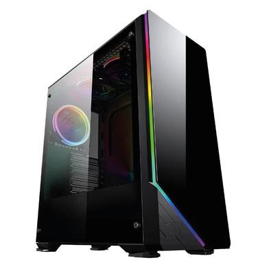 PC Gamer Completo XP 3Green, Intel Core i7, 8Gb, SSD 240Gb, Radeon RX 550 4Gb, Fonte 500W com Monitor 21.5" Prata - Linux