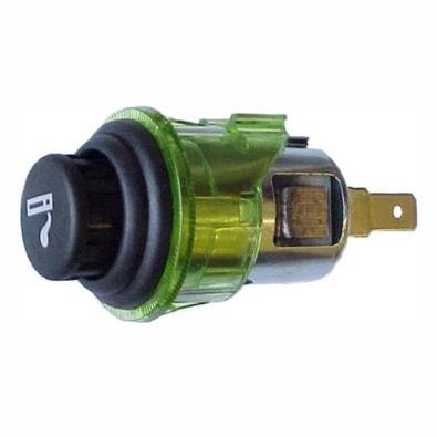 Acendedor Anel Difusor Universal, 12V, Verde - DNI 0569...