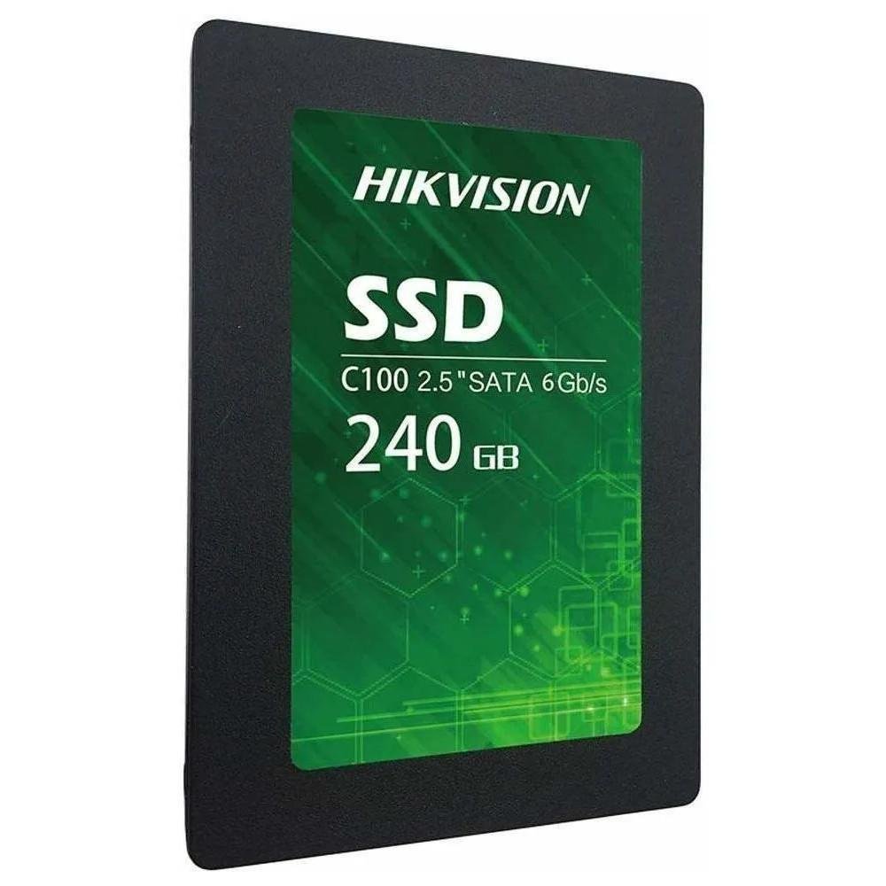 SSD Hikvision C100 240GB SATA Leitura 550MBs