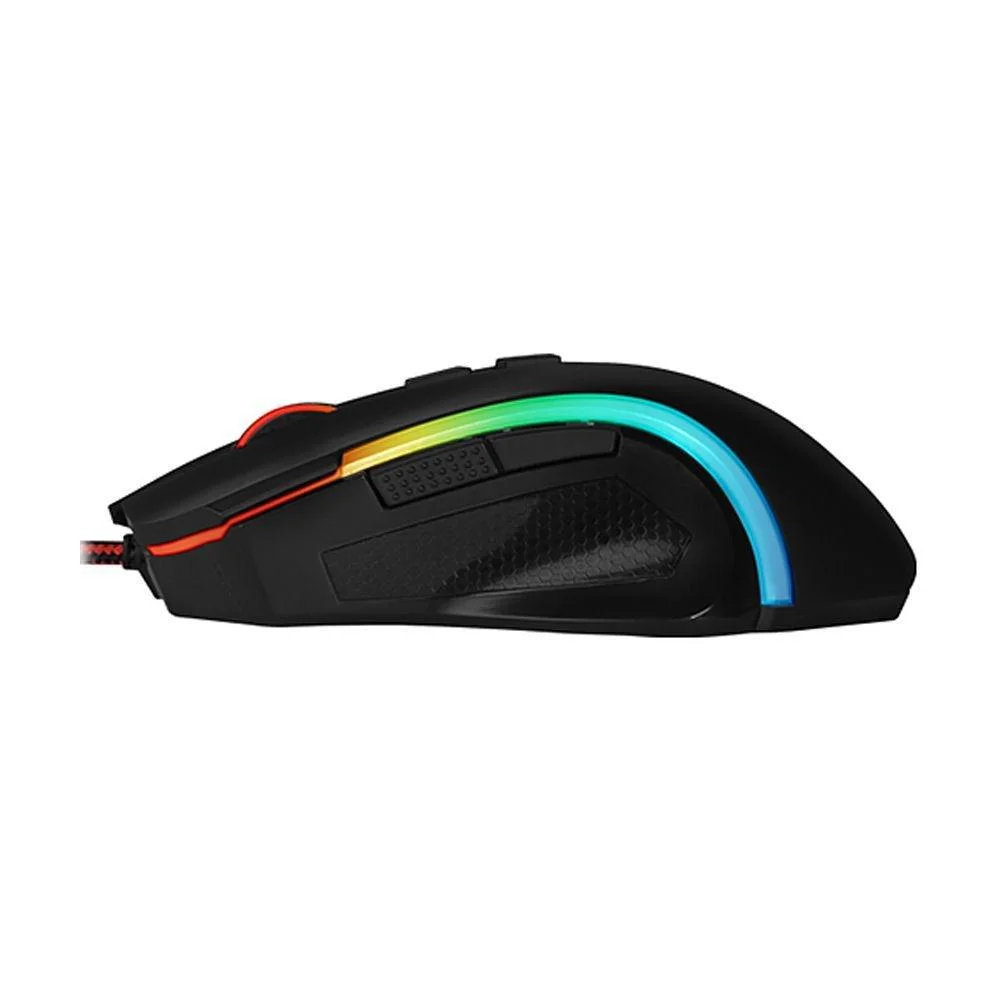 Imagem 3 de 4 do produto Mouse Gamer Redragon Griffin, Chroma RGB, 7200DPI, 8 Botões, Preto - PAW3212
