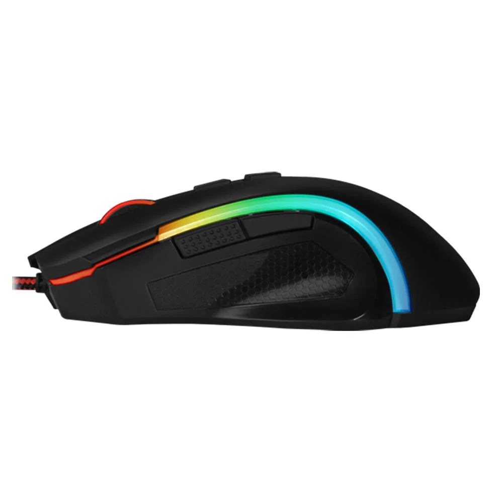 Imagem 4 de 4 do produto Mouse Gamer Redragon Griffin, Chroma RGB, 7200DPI, 8 Botões, Preto - PAW3212