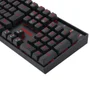 Teclado Mecânico Gamer Redragon Mitra K551-1, Iluminação Vermelha, Switch Outemu Blue, ABNT2, com Switch sobressalentes e cabo USB banhado a ouro