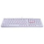 Teclado Mecânico Gamer Redragon Mitra, Switch Outemu Blue, LED, ABNT2, Branco - K551W (BLUE)