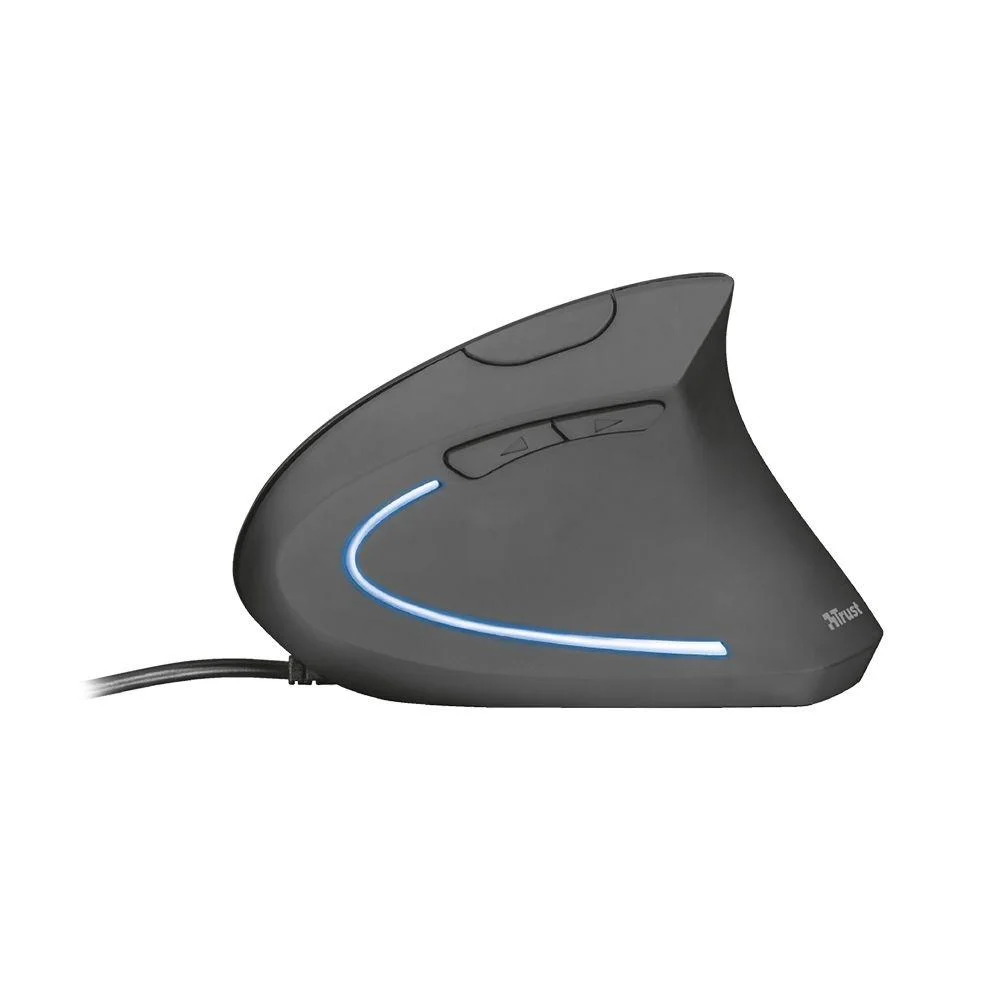 Imagem 4 de 5 do produto Mouse Trust Ergonômico Verto, USB, LED, 1600 DPI, Com Fio - T22885