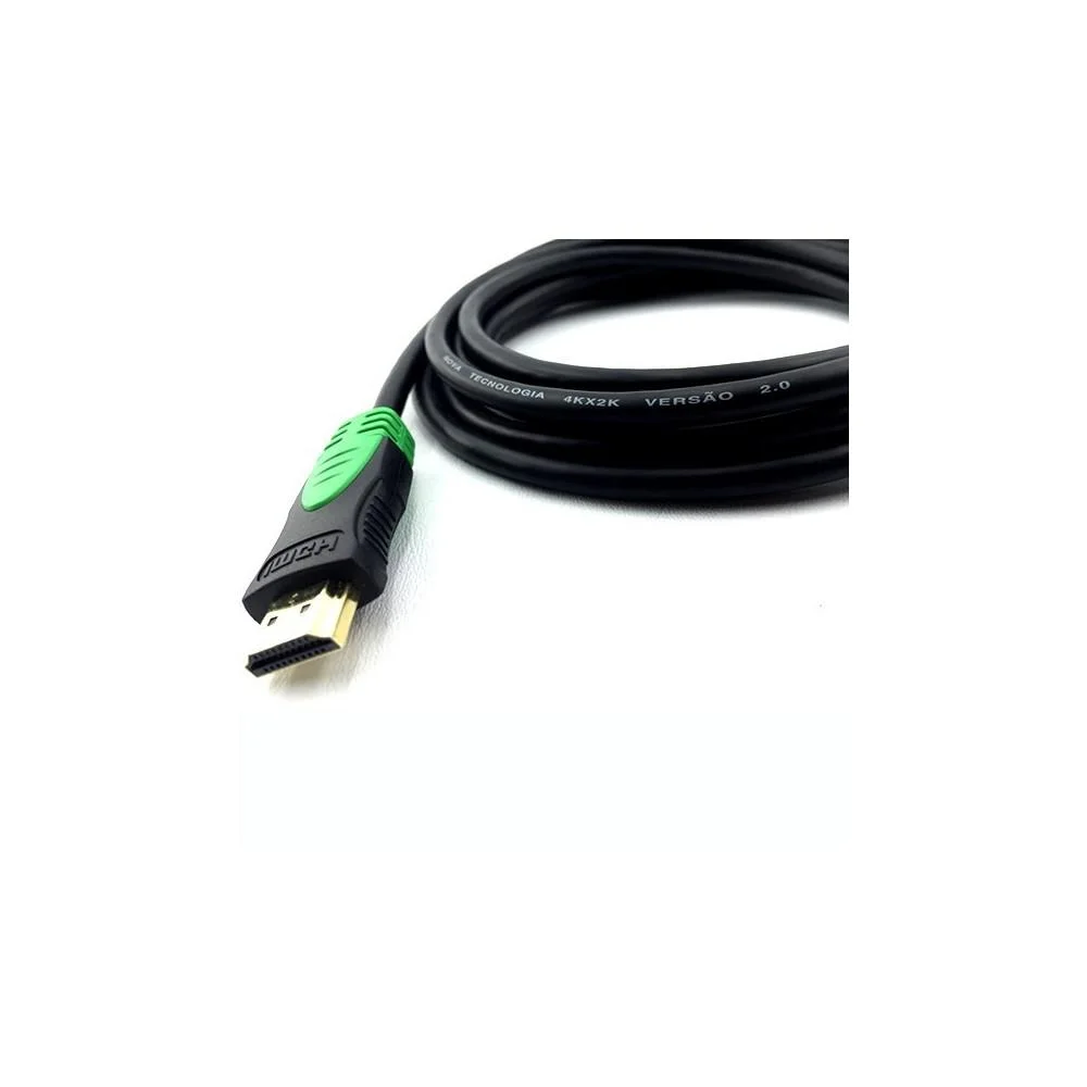 Imagem 2 de 2 do produto Cabo HDMI 2.0 Win Cabos, Ultra HD, 4K com 1 Metro de Comprimento