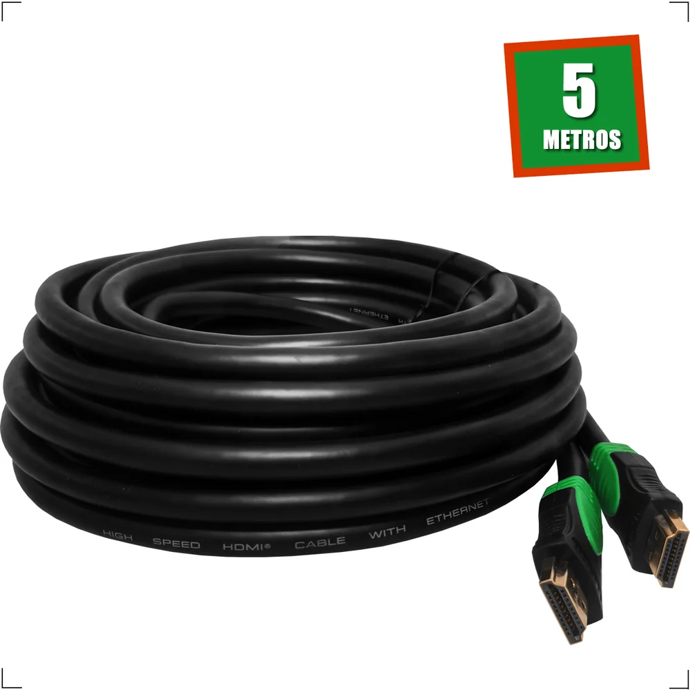 Imagem 2 de 4 do produto Cabo HDMI 2.0 Win Cabos, Ultra 3D, 4K com 05 Metros