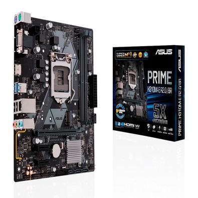 Placa-mãe Intel LGA-1151 mATX, DDR4 2666MHz, SATA 6Gbps e USB 3.1 Gen1, ASUS OptiMem: Roteamento cuidadoso de canais e vias para preservar a integrida