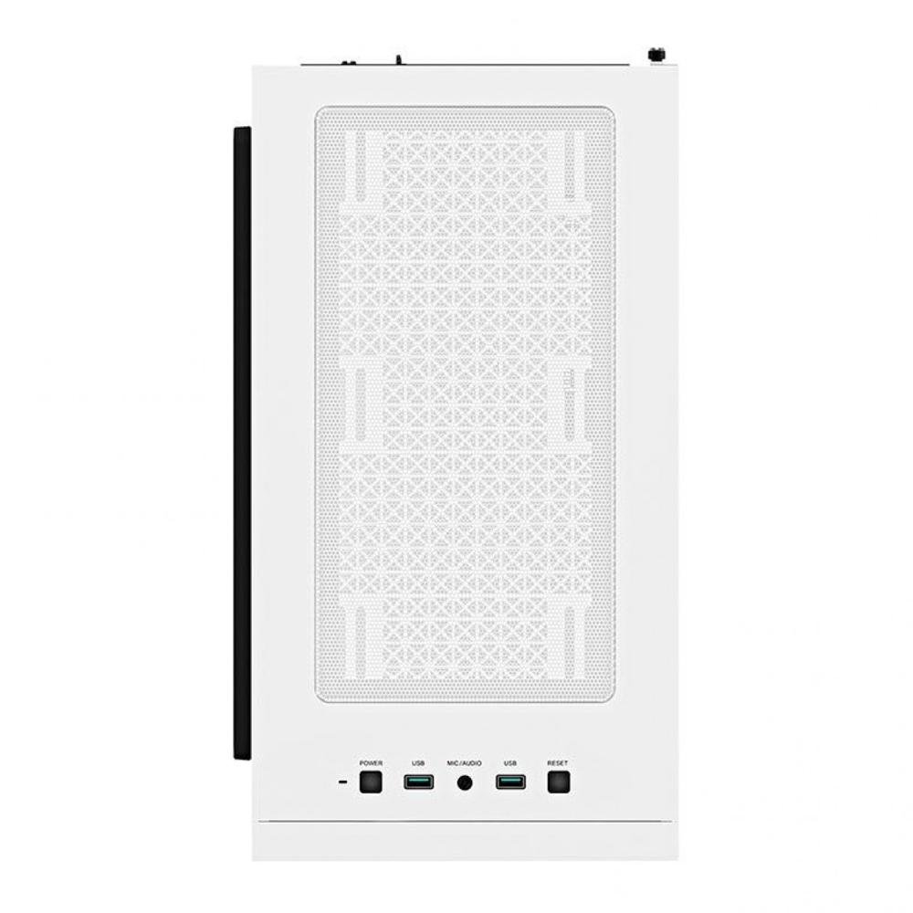 Imagem 2 de 5 do produto Gabinete Gamer Deepcool Macube 110, Mid Tower, Vidro, Branco