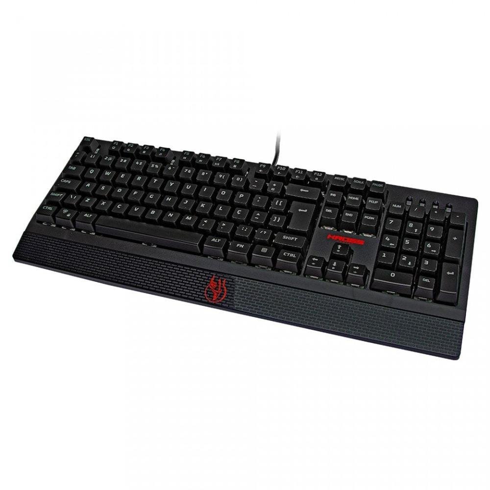Imagem 3 de 5 do produto Teclado Mecânico Gamer Kross Thunder, Switch Azul, ABNT2