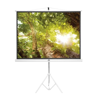Tela Projeção Tripé 4:3 com Bordas,  100", 2,03x1,52m - TTVS100
