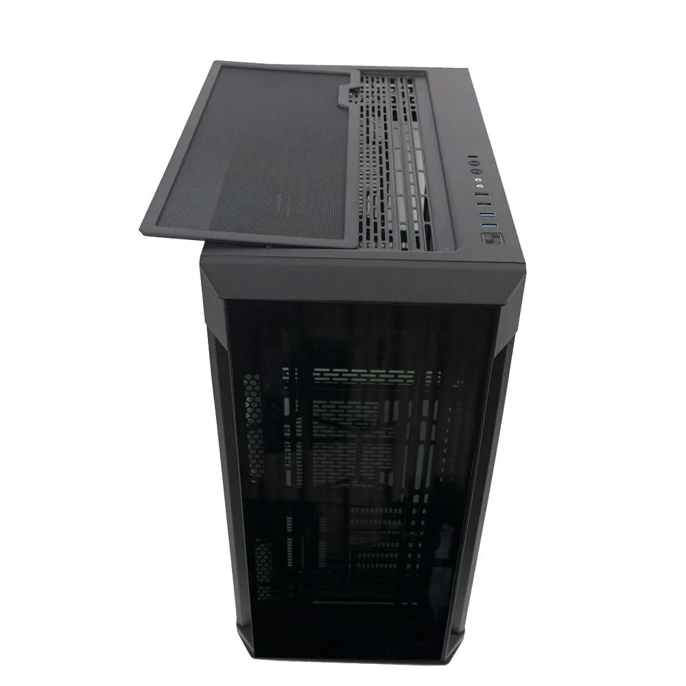 Imagem 3 de 3 do produto Gabinete Gamer Redragon Megatron, Preto Black, Vidro - GC-705B